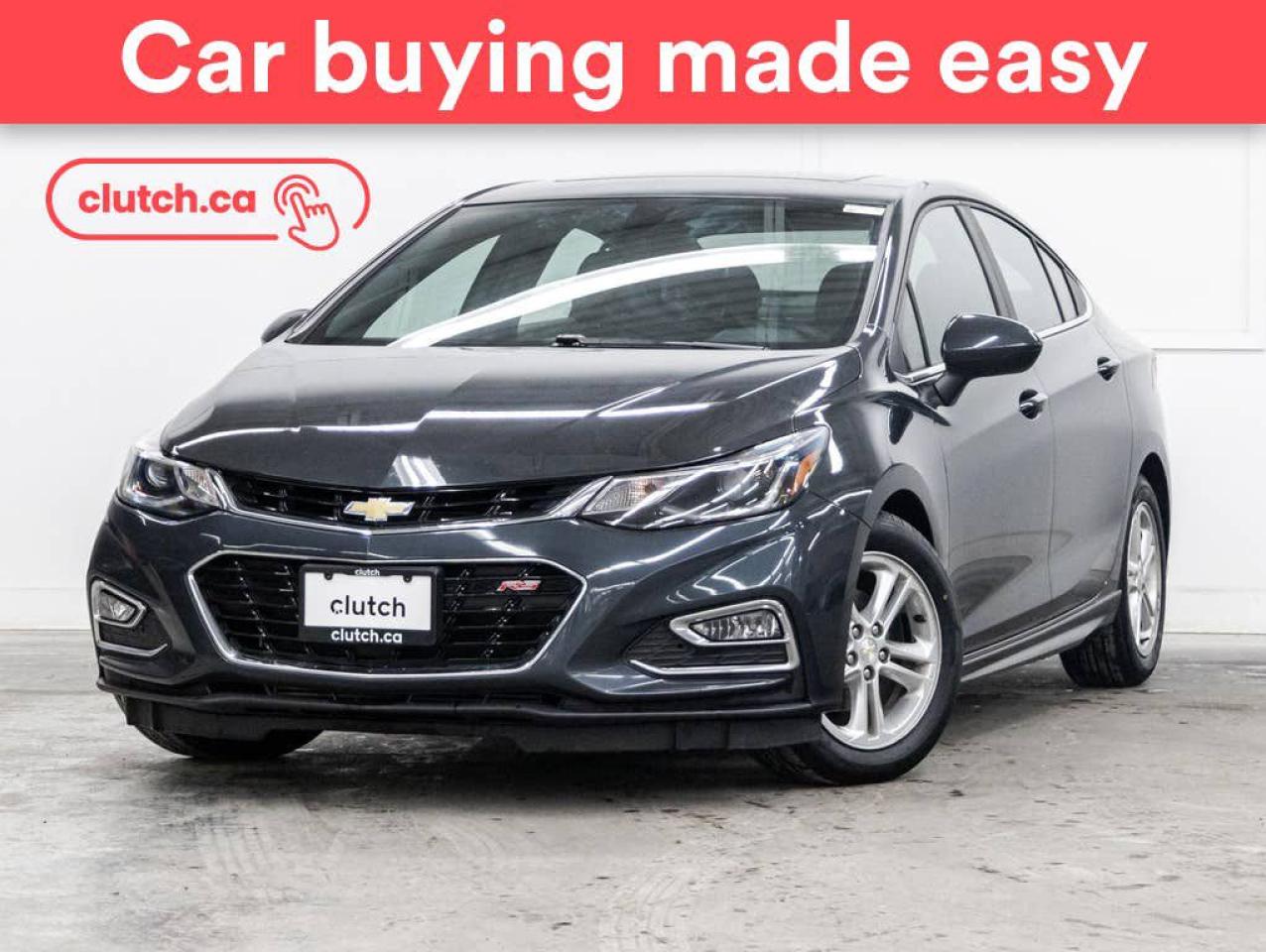 Used 2018 Chevrolet Cruze LT Auto w/Apple CarPlay & Android Auto, Heated Front Seats, Backup Cam for sale in Toronto, ON