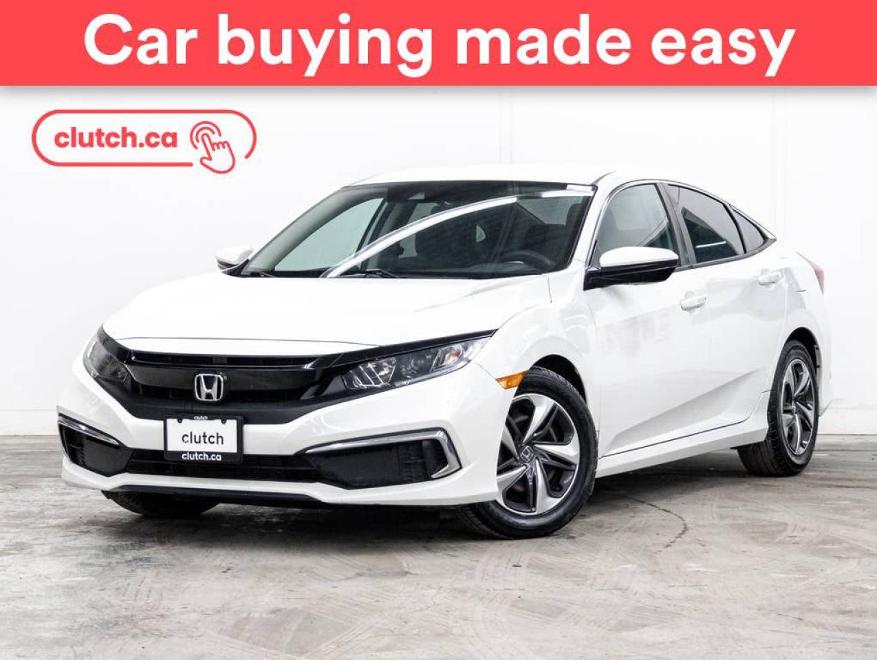 Used 2019 Honda Civic LX w/ Apple CarPlay & Android Auto, Rearview Cam, Climate Control for sale in Toronto, ON
