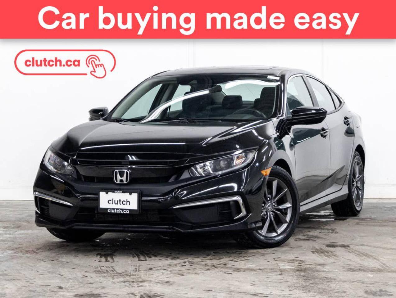 Used 2021 Honda Civic EX w/ Apple CarPlay & Android Auto, Rearview cam, Dual Zone A/C for sale in Toronto, ON