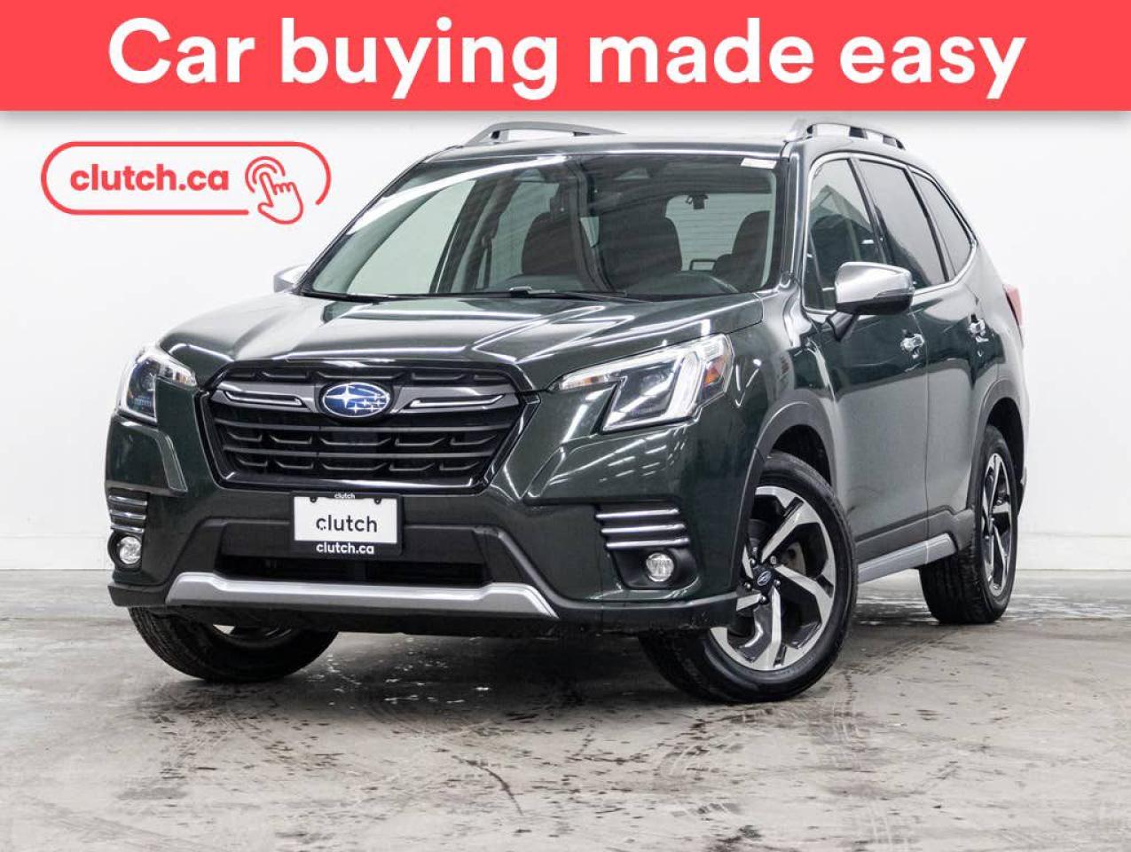 Used 2022 Subaru Forester Premier AWD w/ Apple CarPlay & Android Auto, Nav, Rearview Cam for sale in Toronto, ON