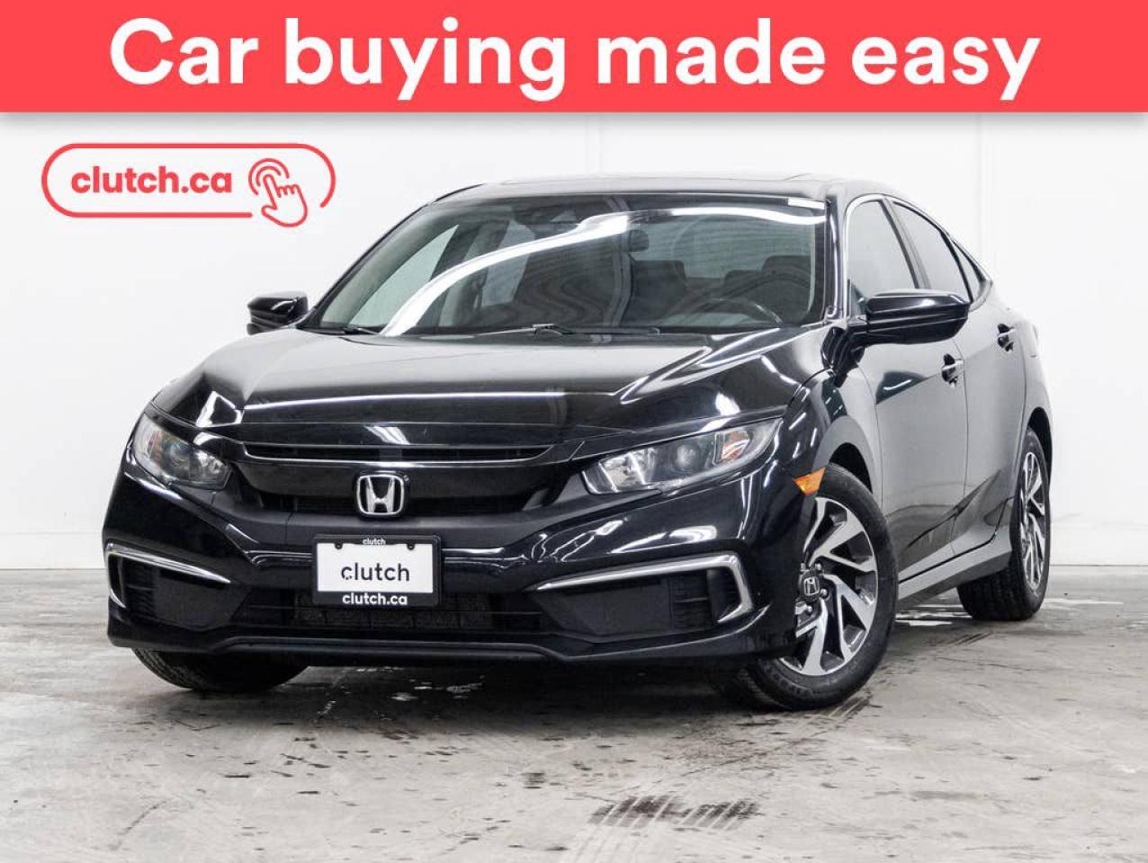 Used 2020 Honda Civic EX w/Apple Carplay & Android Auto, Heated Front Seats, Backup Cam for sale in Toronto, ON