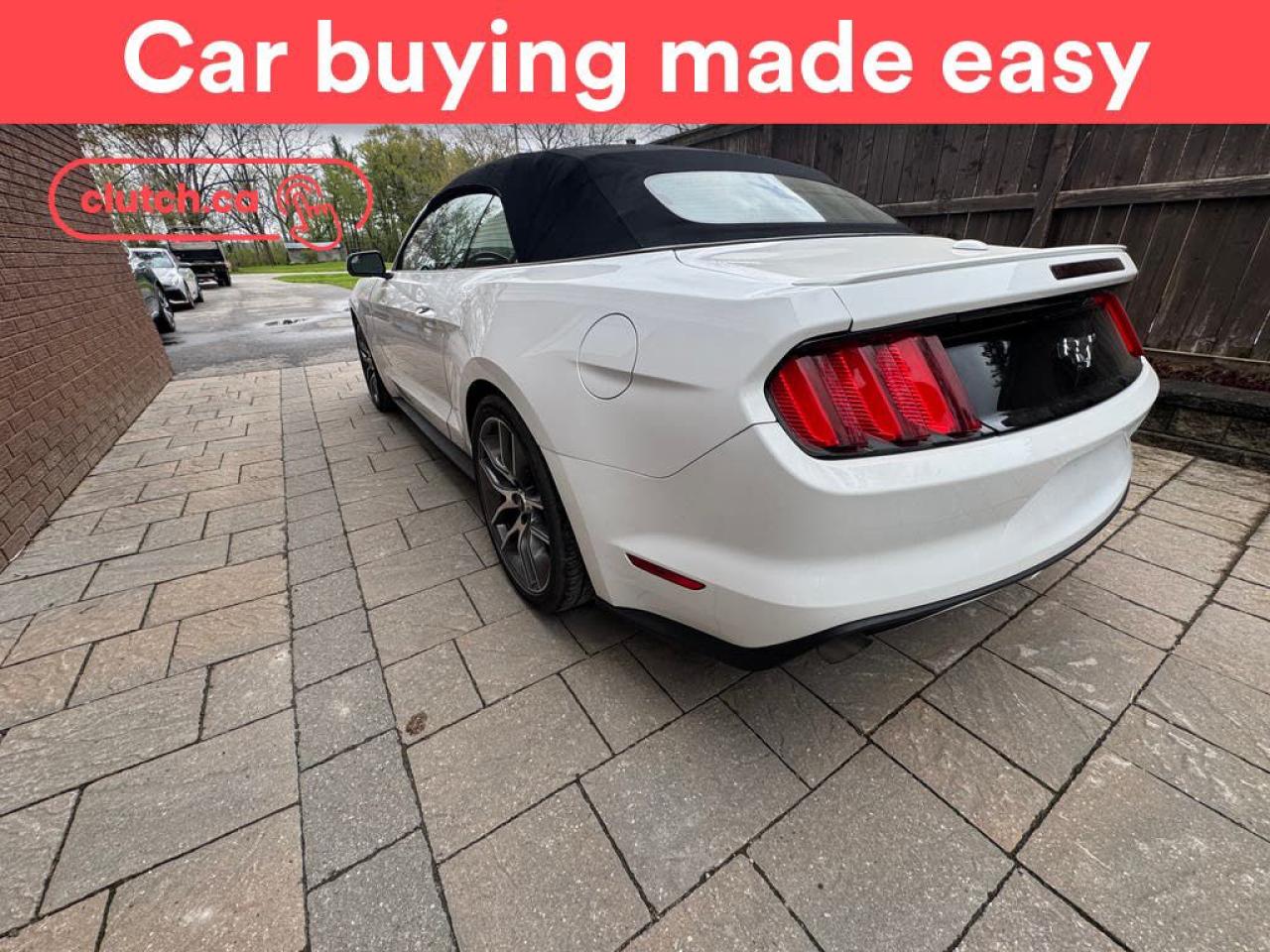 Used 2015 Ford Mustang EcoBoost Premium w/ Nav, Heated Front Seats, Ventilated Front Seats for sale in Toronto, ON
