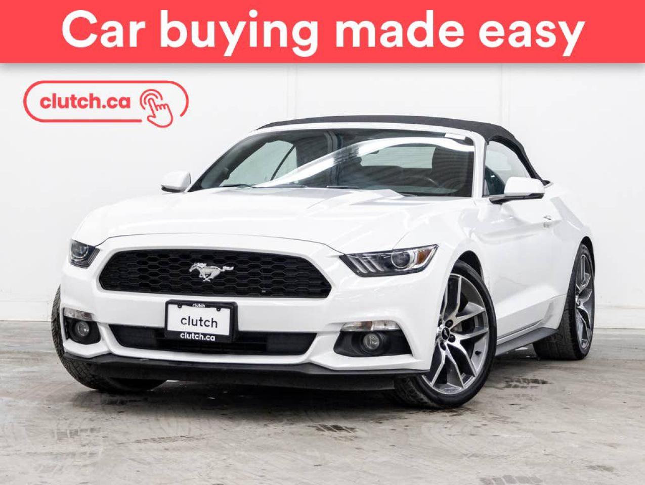 Used 2015 Ford Mustang EcoBoost Premium w/ Nav, Heated Front Seats, Ventilated Front Seats for sale in Toronto, ON