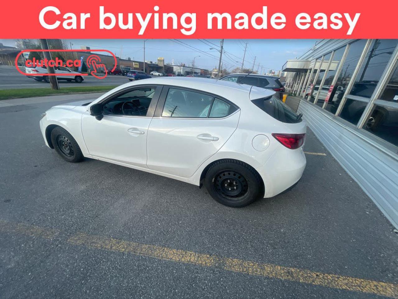 Used 2015 Mazda MAZDA3 GS w/Convenience Pkg w/ Apple CarPlay & Android Auto, Rearview Cam, Heated Front Seats for sale in Toronto, ON