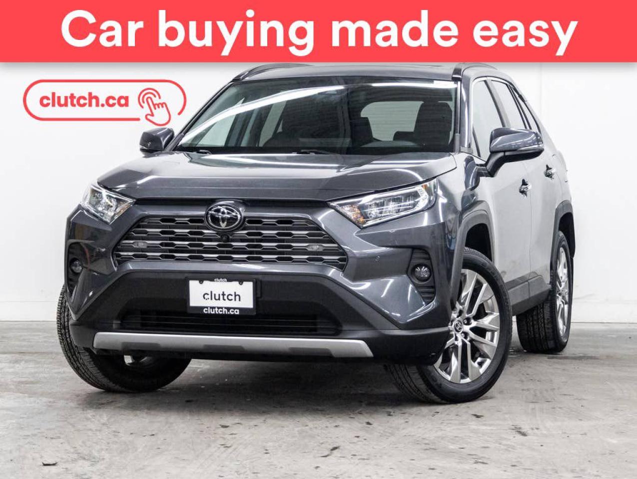 Used 2021 Toyota RAV4 Limited AWD w/ Apple CarPlay & Android Auto, Rearview Cam, Nav for sale in Toronto, ON