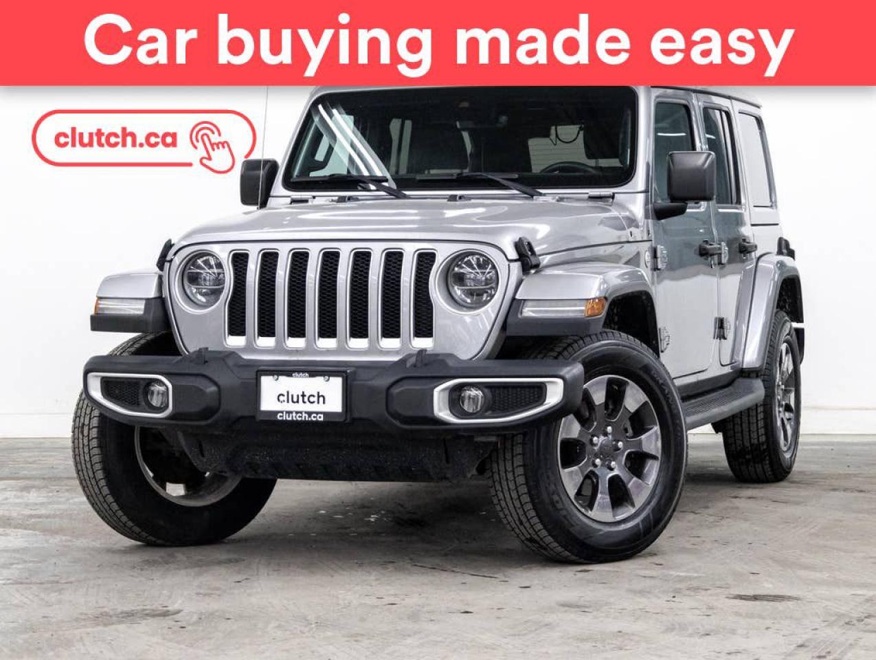 Used 2019 Jeep Wrangler Unlimited Sahara 4WD w/ Apple CarPlay, Nav, Rearview Cam for sale in Toronto, ON