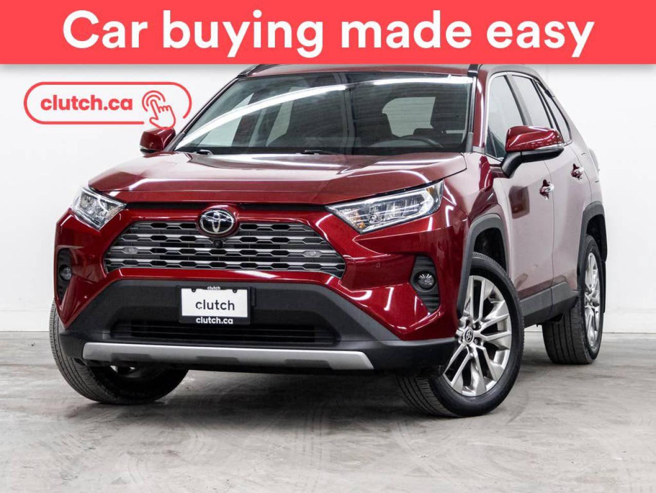 Used 2021 Toyota RAV4 Limited AWD w/ Apple CarPlay & Android Auto, 360 Cam, Nav for sale in Toronto, ON