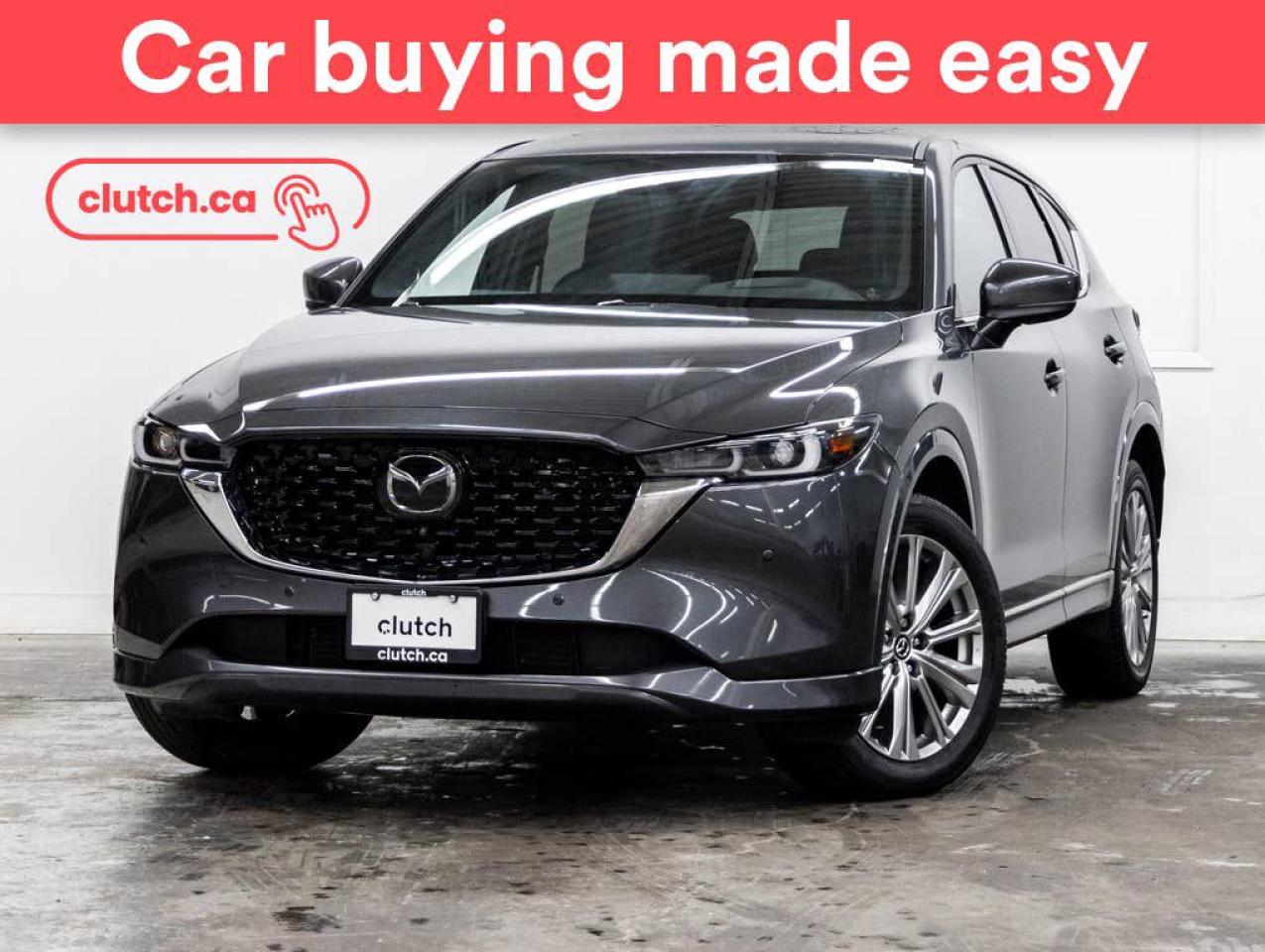 Used 2022 Mazda CX-5 Signature AWD w/ Apple CarPlay & Android Auto, 360 Cam, Power Moonroof for sale in Toronto, ON