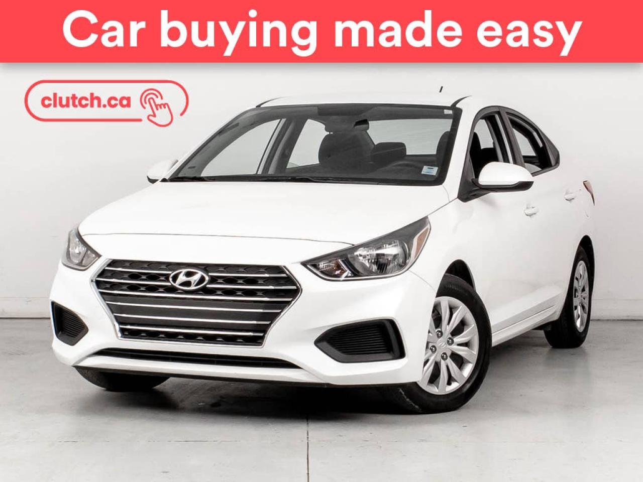 Used 2019 Hyundai Accent Essential w/ Rearview Cam, Bluetooth, A/C for sale in Bedford, NS