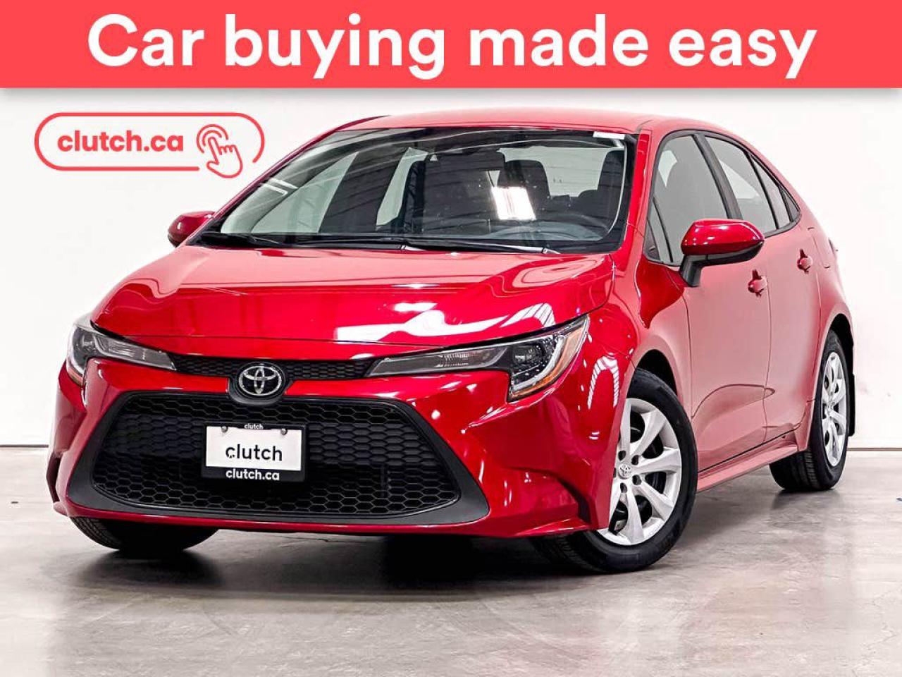 Used 2021 Toyota Corolla LE w/ Apple CarPlay, Heated Front Seats, Rearview Cam for sale in Toronto, ON