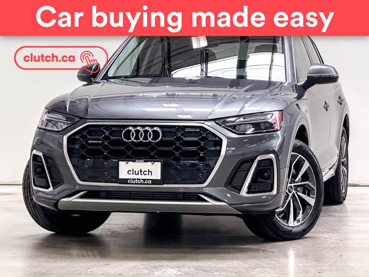 Used 2023 Audi Q5 Progressiv AWD w/ Apple CarPlay, Heated Front Seats, Rearview Cam for sale in Toronto, ON