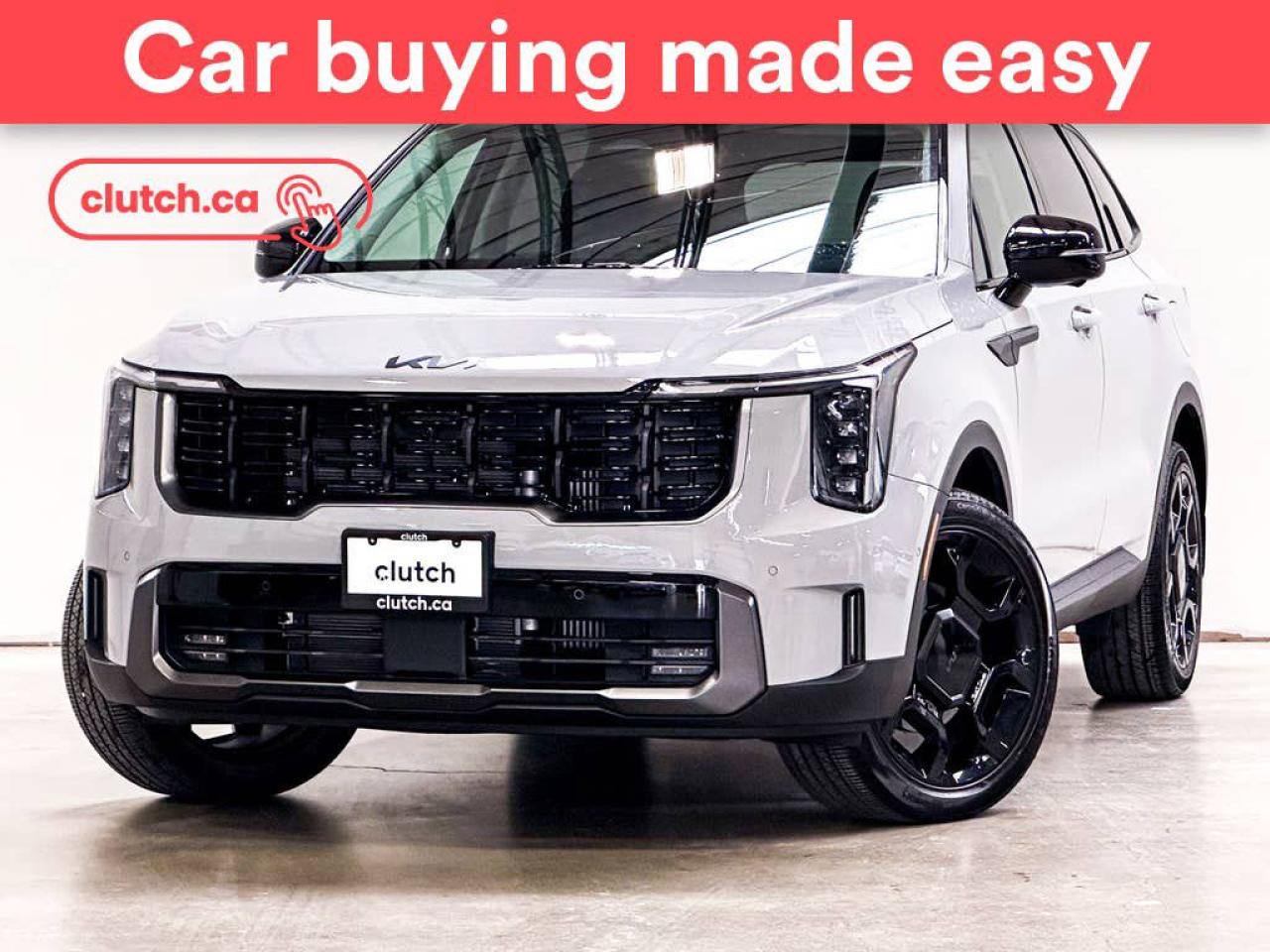 Used 2025 Kia Sorento X-Line Limited AWD w/ Apple CarPlay, Heated Front Seats, Rearview Cam for sale in Toronto, ON