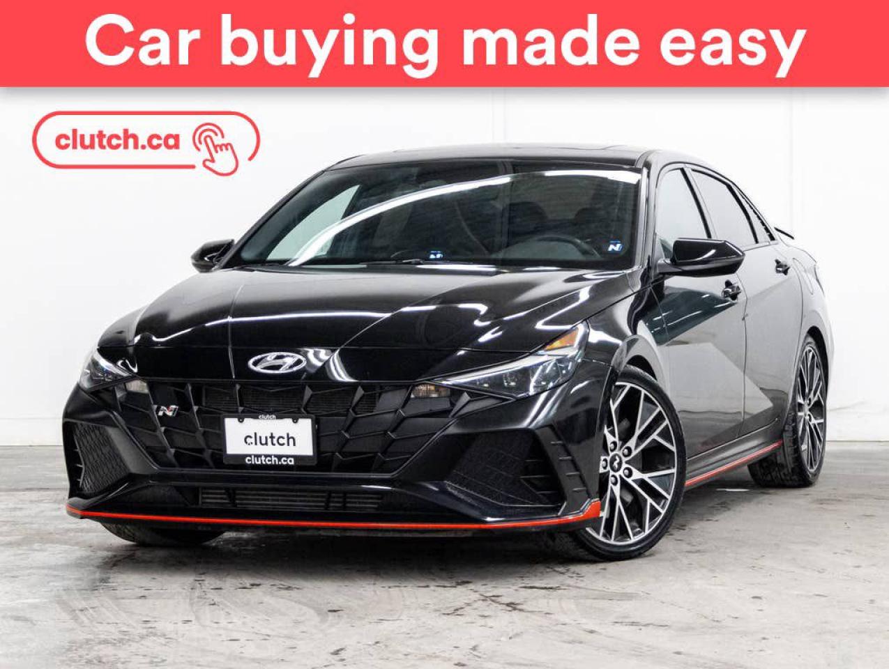 Used 2022 Hyundai Elantra N Manual w/ Apple CarPlay & Android Auto, Rearview Cam, Dual Zone A/C for sale in Toronto, ON