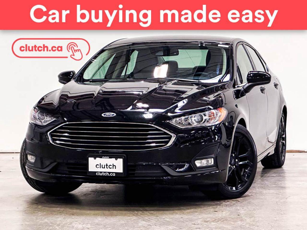 Used 2019 Ford Fusion SE w/ Apple CarPlay, Heated Front Seats, Rearview Cam for sale in Toronto, ON