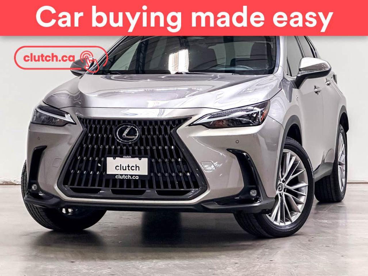 Used 2023 Lexus NX 350 AWD w/ Apple CarPlay, Heated Front Seats, Rearview Cam for sale in Toronto, ON