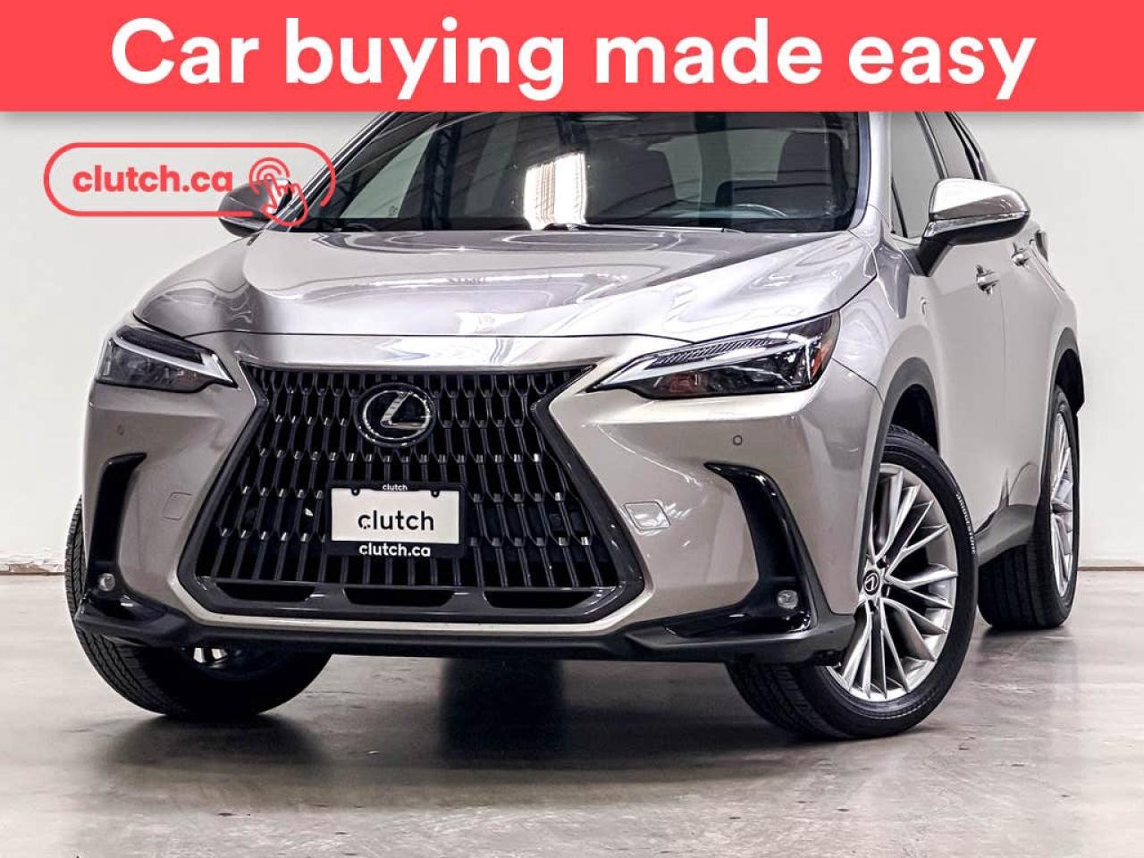 Used 2023 Lexus NX 350 AWD w/ Apple CarPlay, Heated Front Seats, Rearview Cam for sale in Toronto, ON