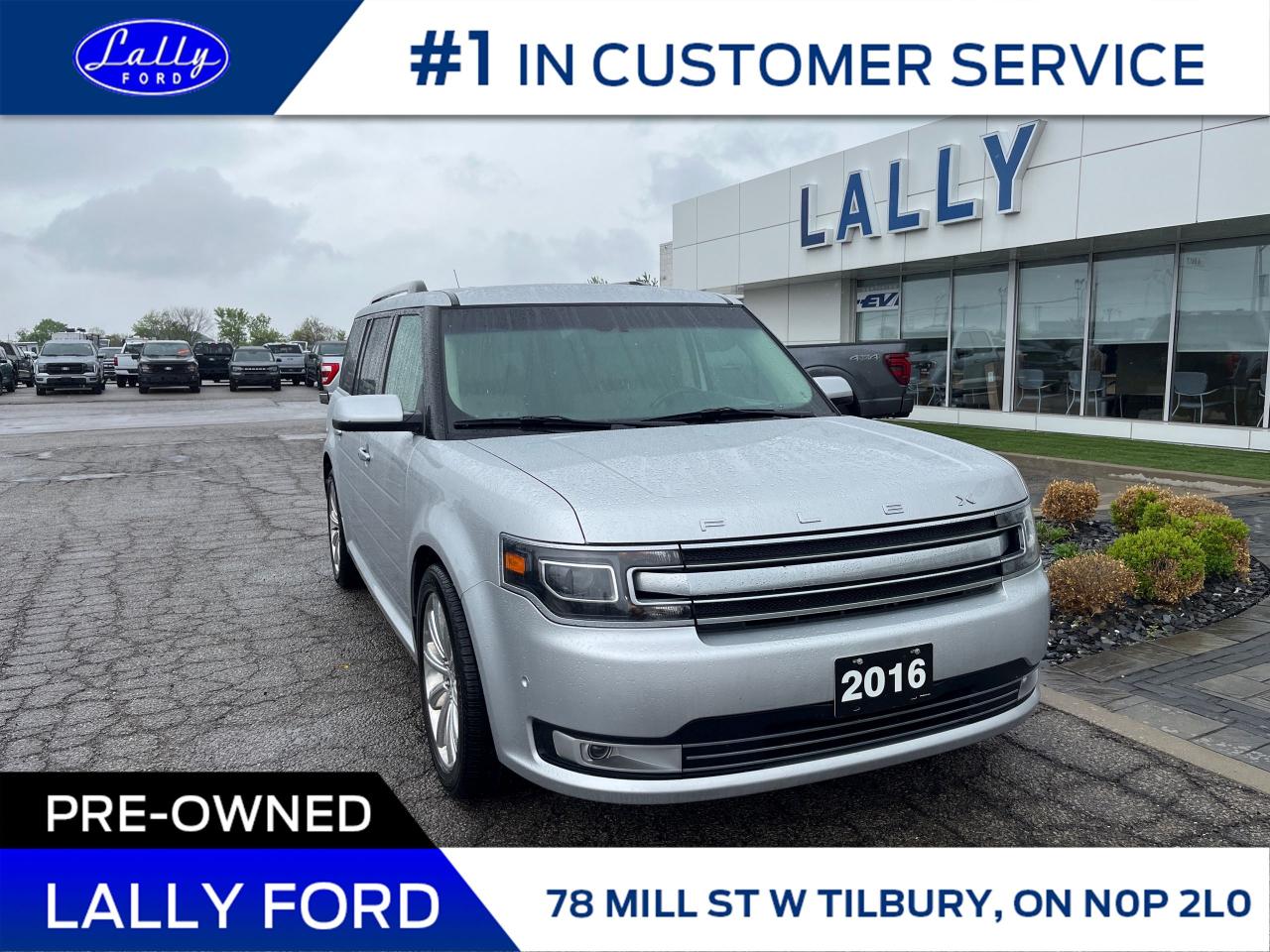 Used 2016 Ford Flex Limited Nav, One Owner, Low Km’s!! for sale in Tilbury, ON