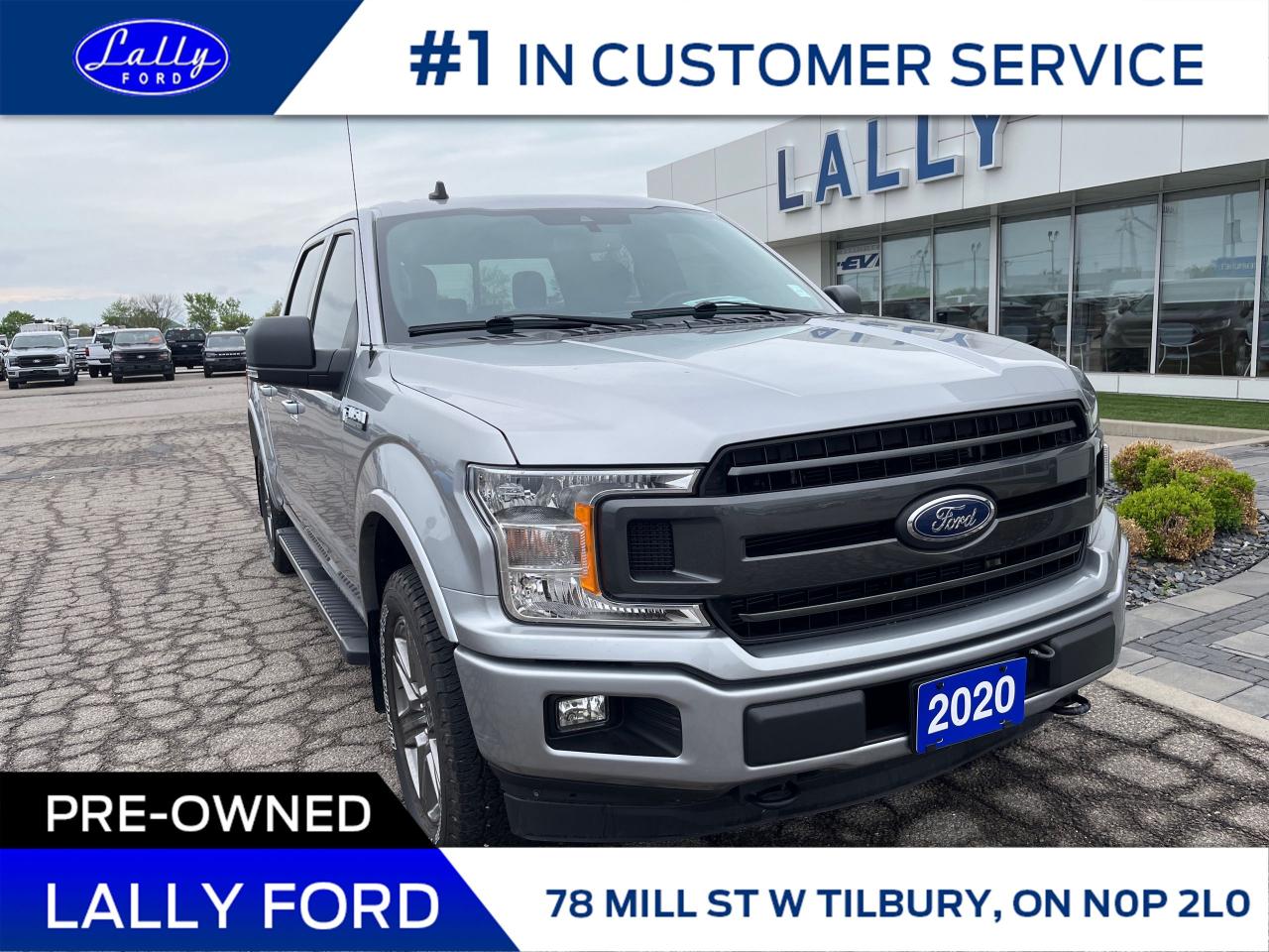 Used 2020 Ford F-150 XLT Sport, Navigation, Low Km’s!! for sale in Tilbury, ON