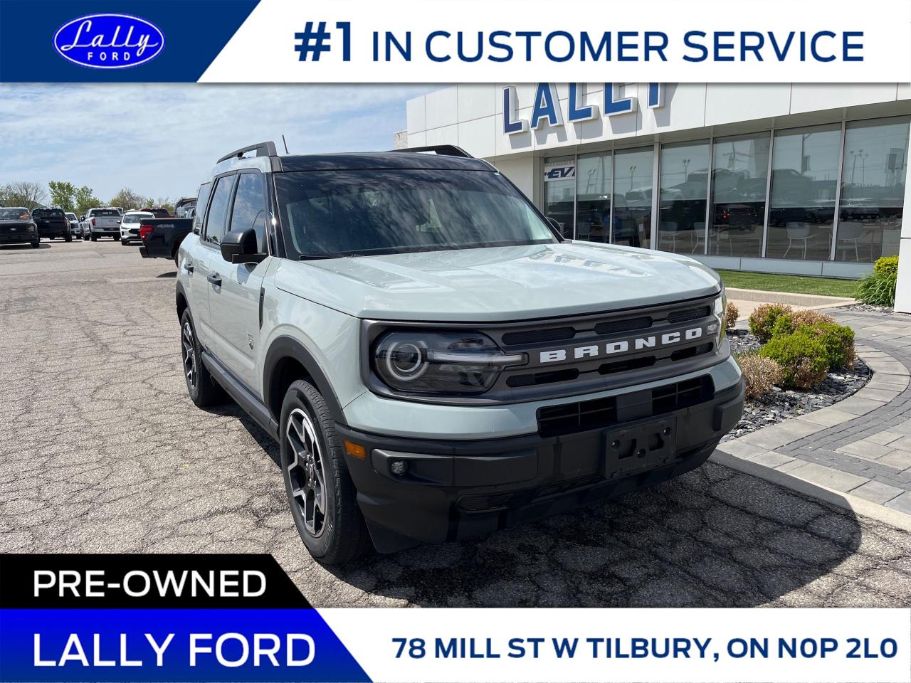 Used 2023 Ford Bronco Sport Big Bend Moonroof, Nav, Trailer Tow!! for sale in Tilbury, ON