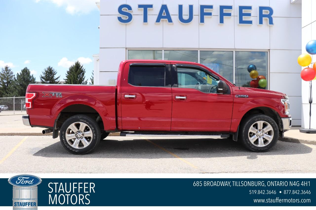 Used 2018 Ford F-150 XLT 4WD SuperCrew 5.5' Box for sale in Tillsonburg, ON