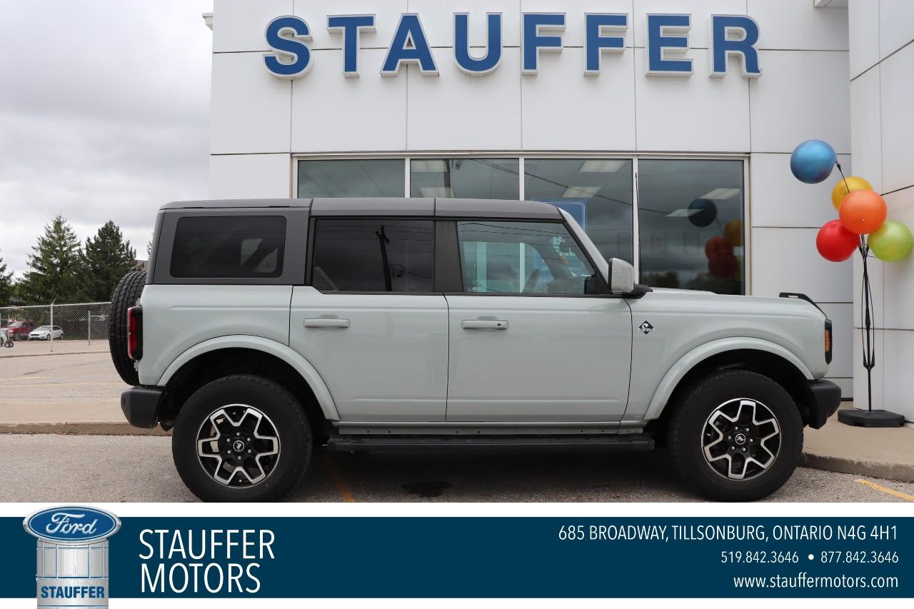 Used 2022 Ford Bronco OUTER BANKS 4 DOOR 4X4 for sale in Tillsonburg, ON