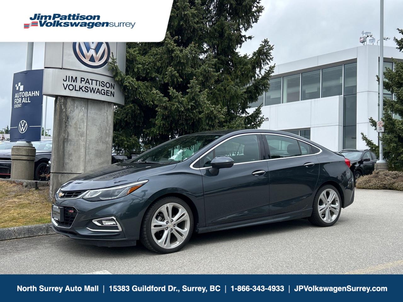 Used 2017 Chevrolet Cruze 4dr Sdn 1.4L Premier w-1SF for sale in Surrey, BC
