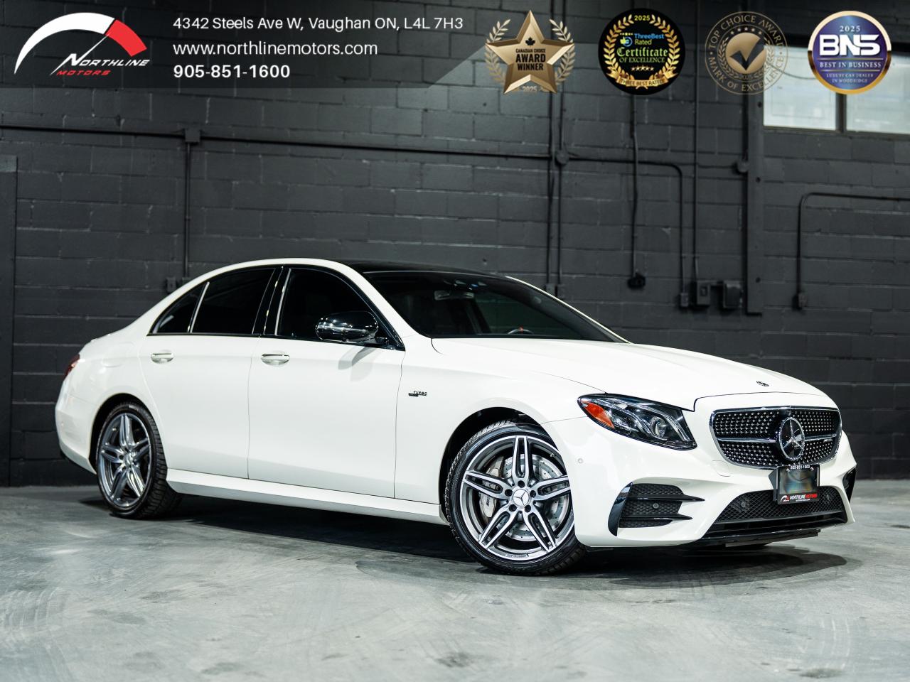 Used 2020 Mercedes-Benz E-Class AMG E53/360CAM/HUD/PANO/BURMESTER/CLEANCARFAX for sale in Vaughan, ON