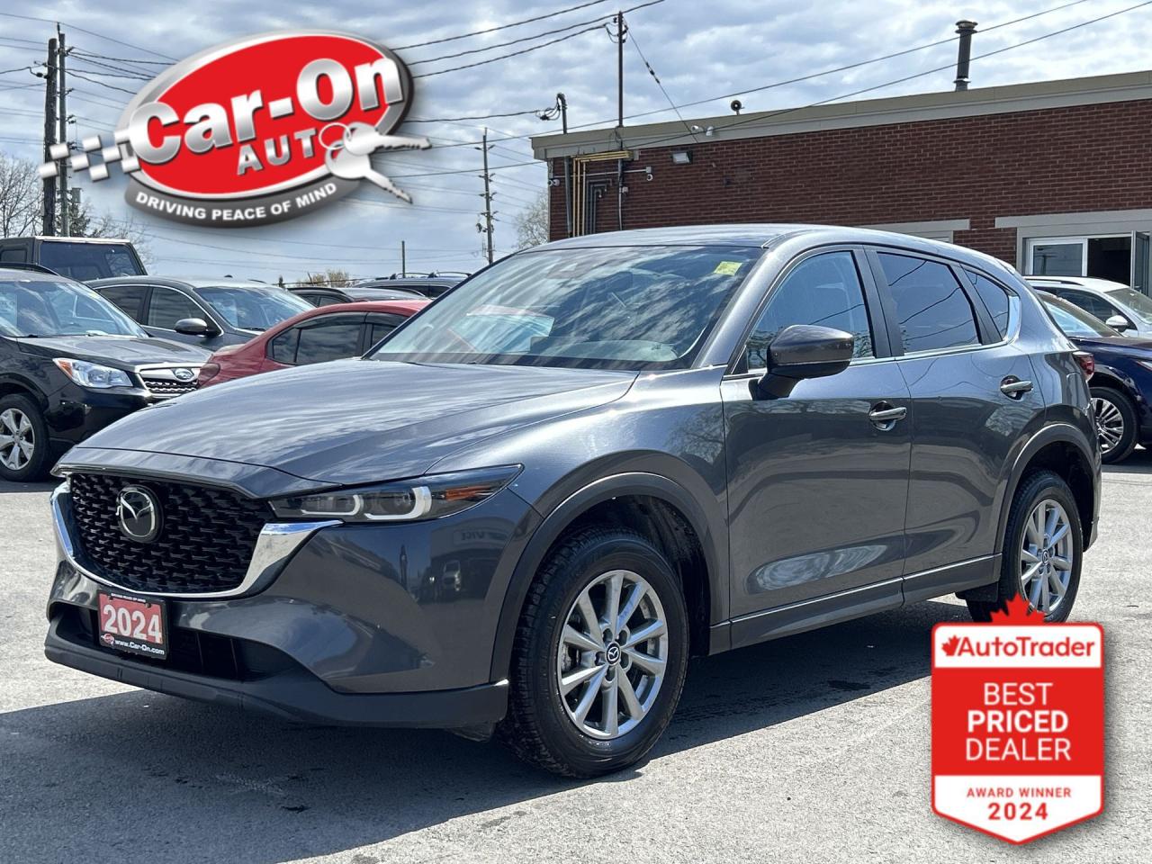 Used 2024 Mazda CX-5 GS AWD| LEATHER| HTD SEATS| CARPLAY| REAR CAM for sale in Ottawa, ON