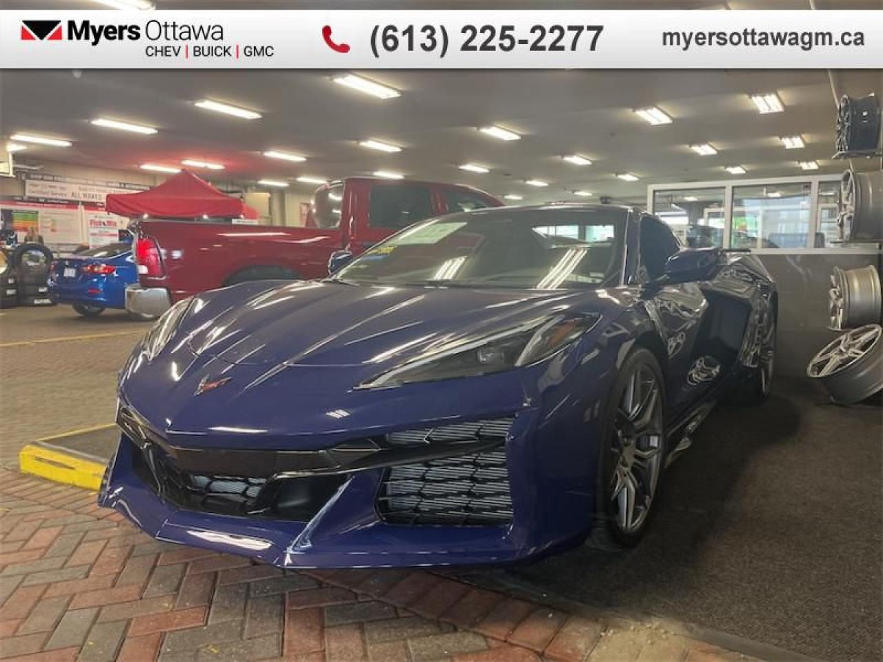 New 2025 Chevrolet Corvette Z06 Convertible  Z06 CONVERTIBLE, 1LZ, RED CALIPERS HYSTERIA PURPLE! for sale in Ottawa, ON