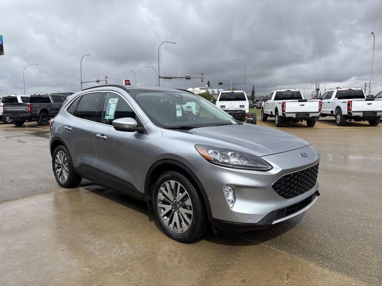 Used 2021 Ford Escape Titanium Hybrid for sale in Camrose, AB