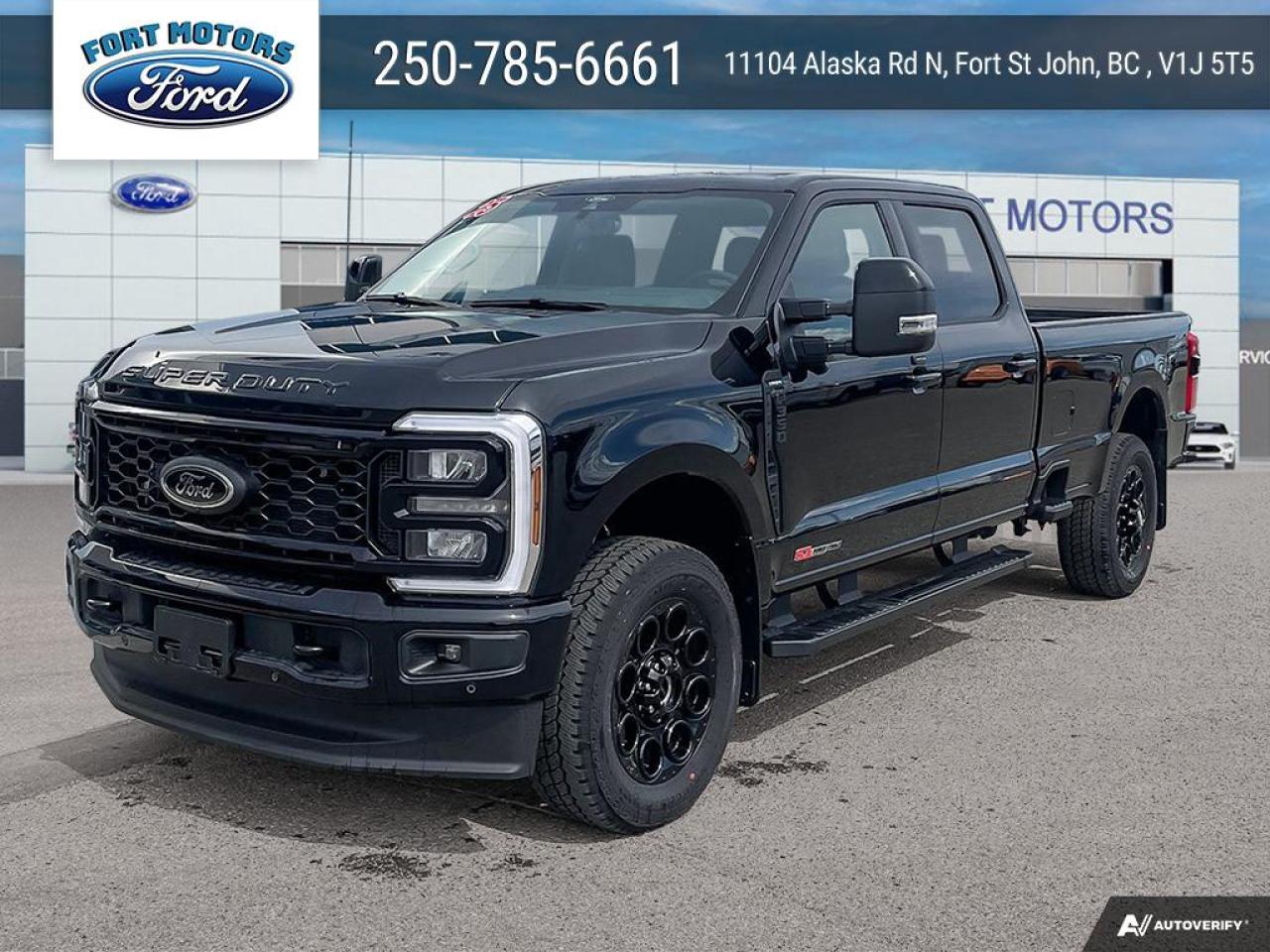 New 2025 Ford SUPER DUTY F-350 SRW F-350® Lariat® for sale in Fort St John, BC