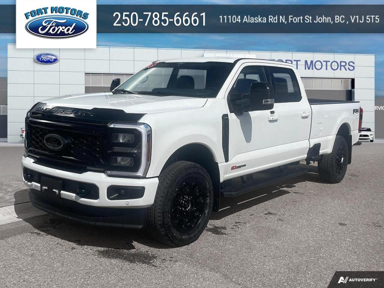 New 2025 Ford SUPER DUTY F-350 SRW F-350® Lariat® for sale in Fort St John, BC
