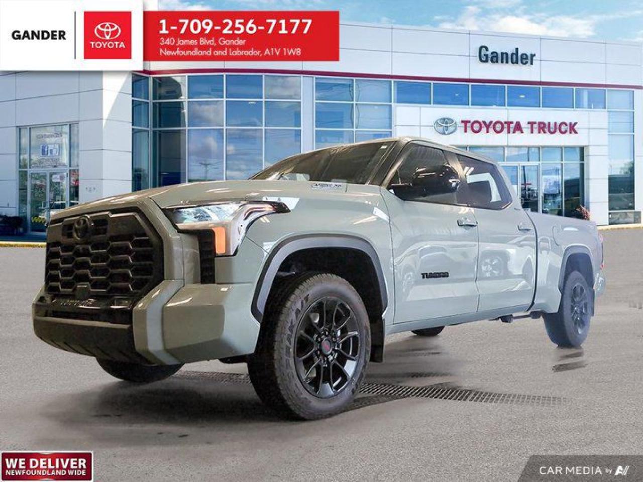 New 2025 Toyota Tundra HYBRID CREWMAX LIMITED TRD OFFROAD for sale in Gander, NL