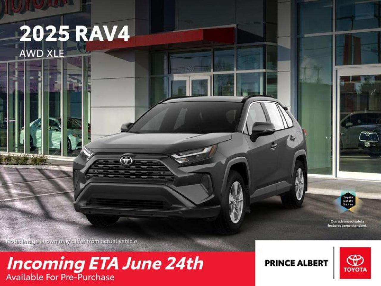New 2025 Toyota RAV4 XLE AWD for sale in Prince Albert, SK