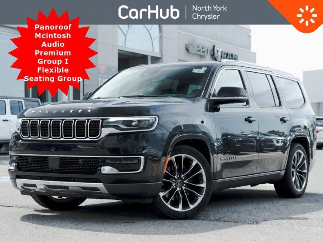 Used 2022 Jeep Wagoneer Series III 4x4 Panoroof Premium Group I Flexible Seating Group for sale in Thornhill, ON