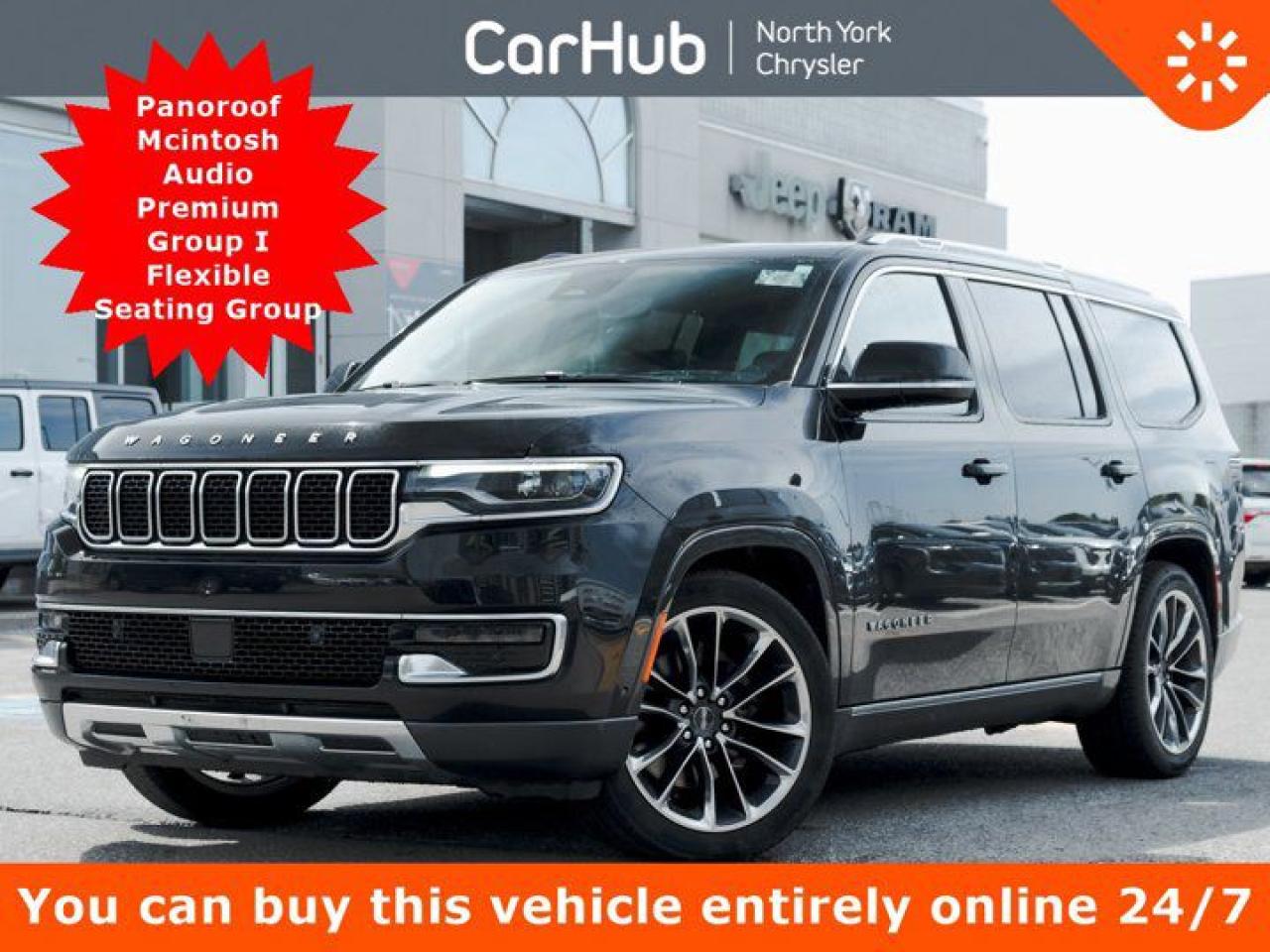Used 2022 Jeep Wagoneer Series III 4x4 Panoroof Premium Group I Flexible Seating Group for sale in Thornhill, ON