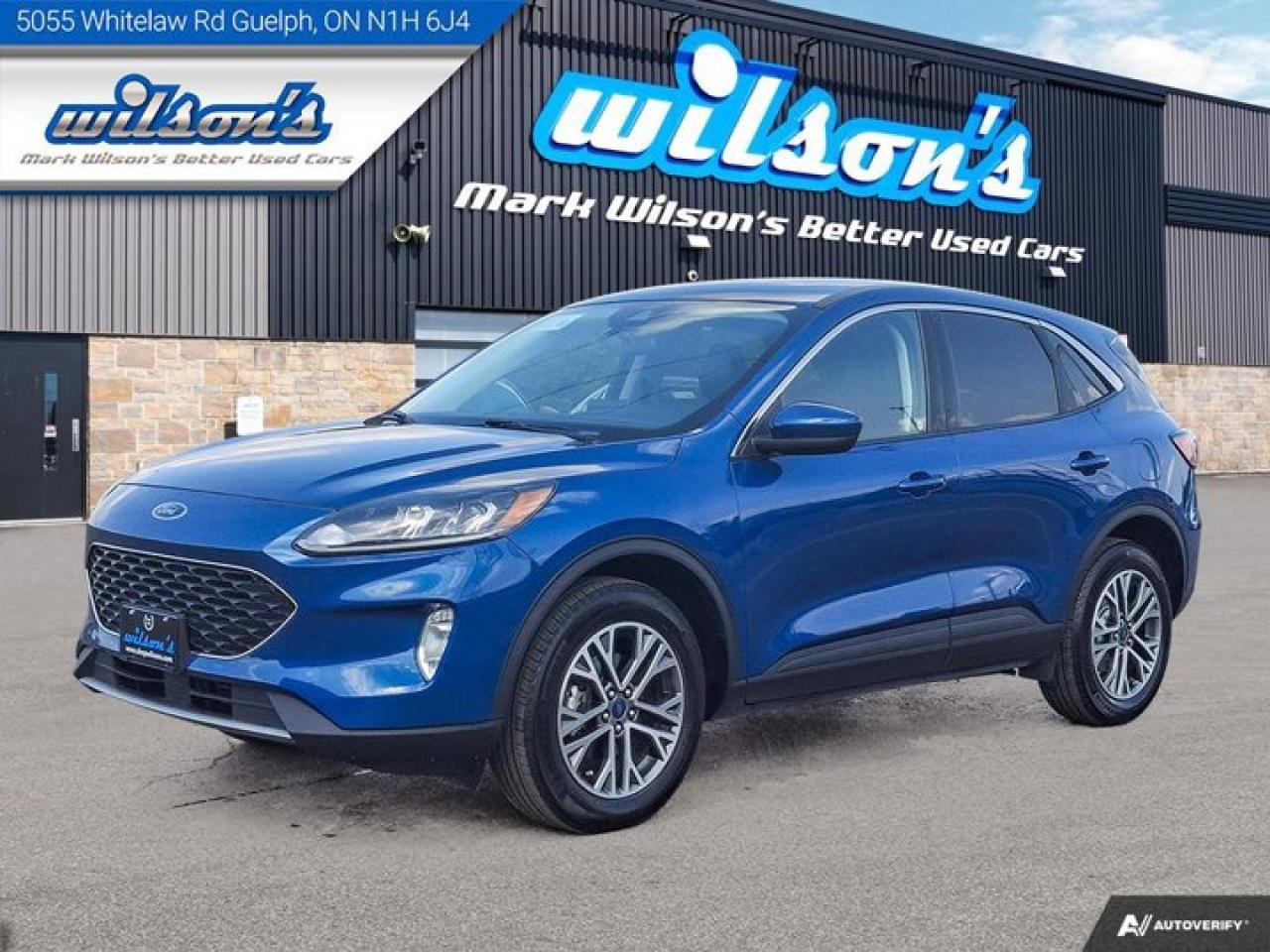 Used 2022 Ford Escape SEL AWD | Leather | Adaptive Cruise | Nav | Heated Wheel + Seats | CarPlay + Android | and More ! for sale in Guelph, ON
