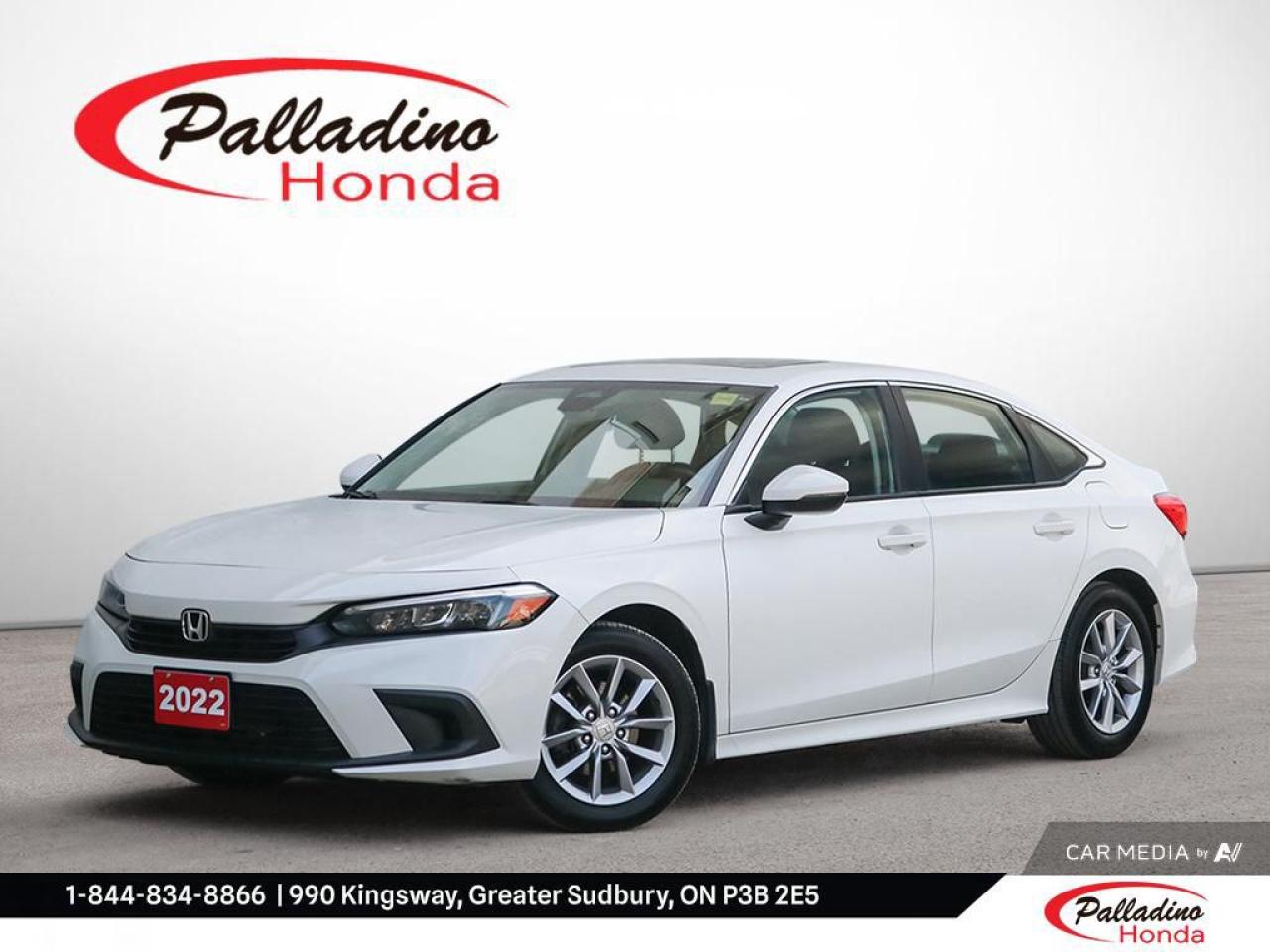 Used 2022 Honda Civic Sedan EX for sale in Greater Sudbury, ON