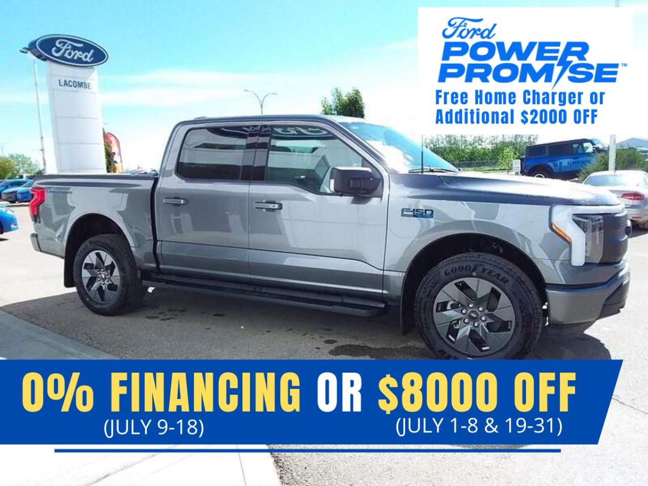 New 2025 Ford F-150 Lightning Flash for sale in Lacombe, AB