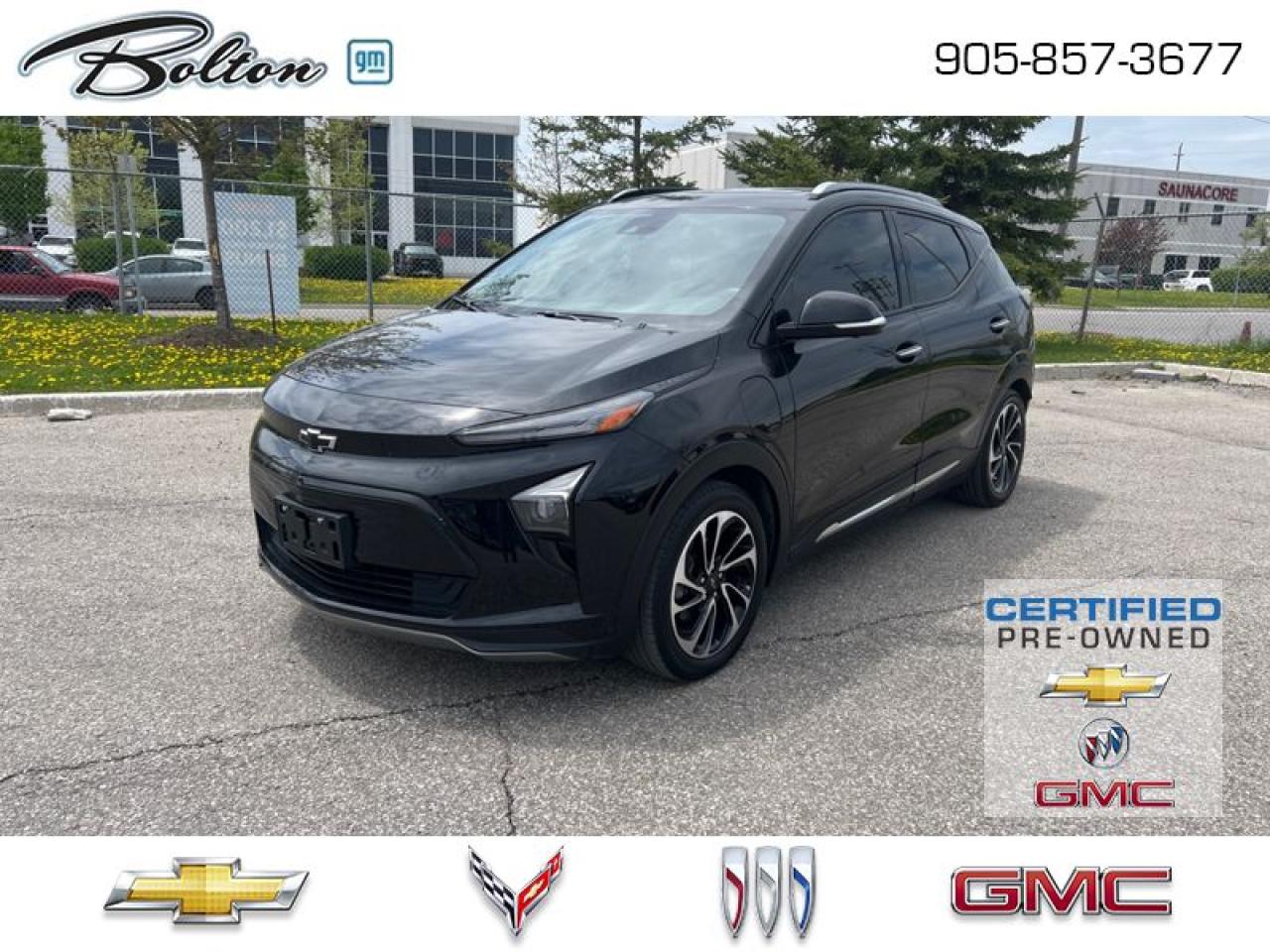 Used 2022 Chevrolet Bolt EUV Premier CERTIFIED PRE-OWNED - FINANCE @ 4.99% for sale in Bolton, ON