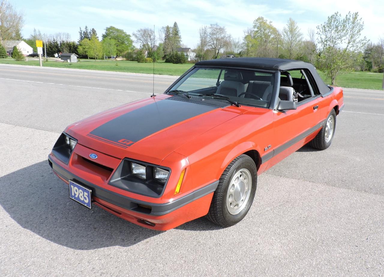 1985 Ford Mustang GT 5.0L 5-Speed Original Paint  3-Year Warranty