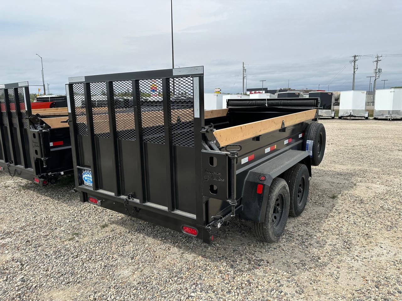 2025 Precision Dump Box Trailer 6 x 12 Precision Dump Trailer Photo2