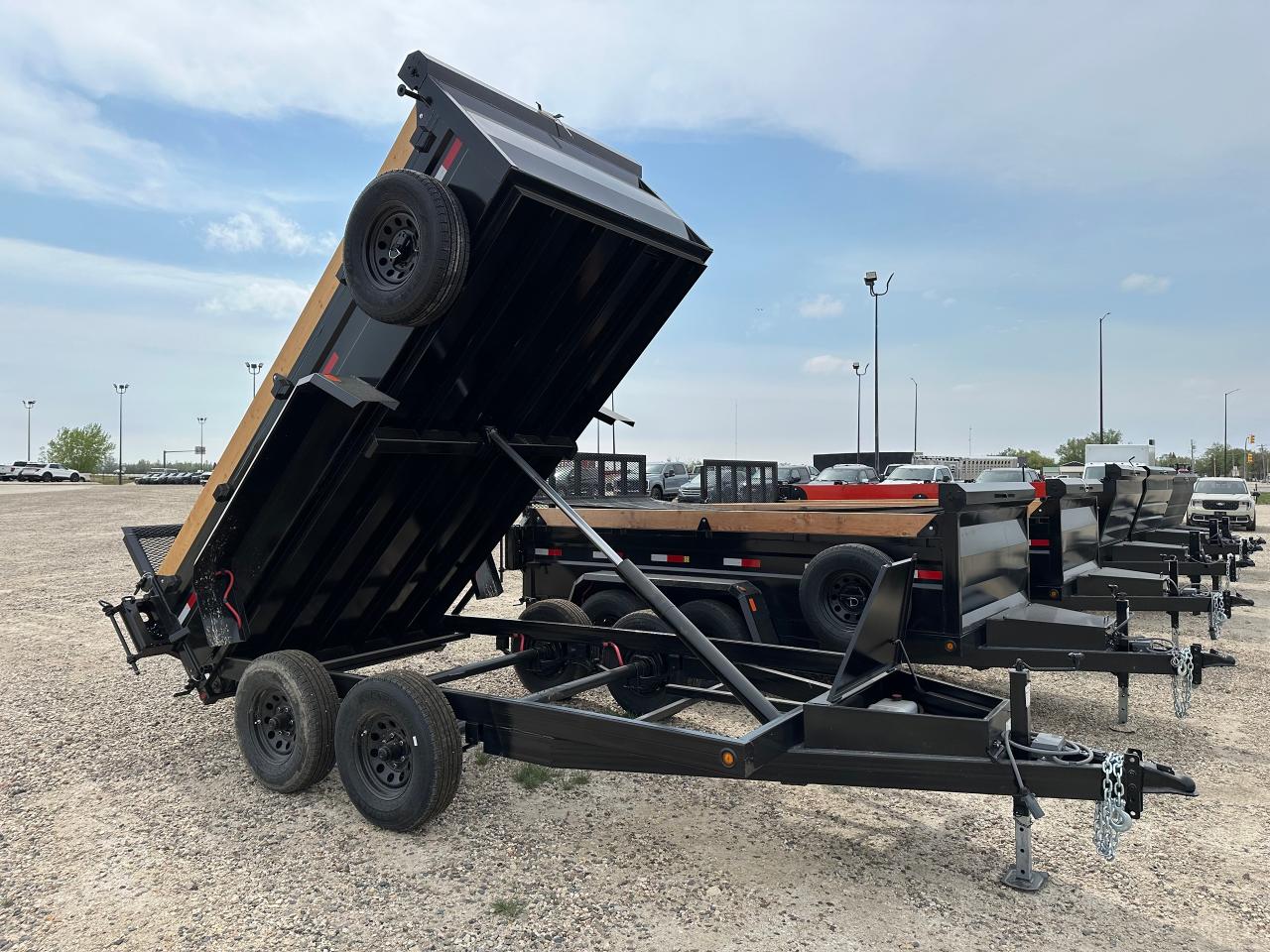 2025 Precision Dump Box Trailer 6 x 12 Precision Dump Trailer Photo4