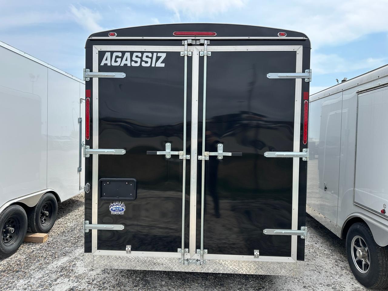 2025 Agassiz Trailer 7 X 14 Agassiz Barn Door Photo2
