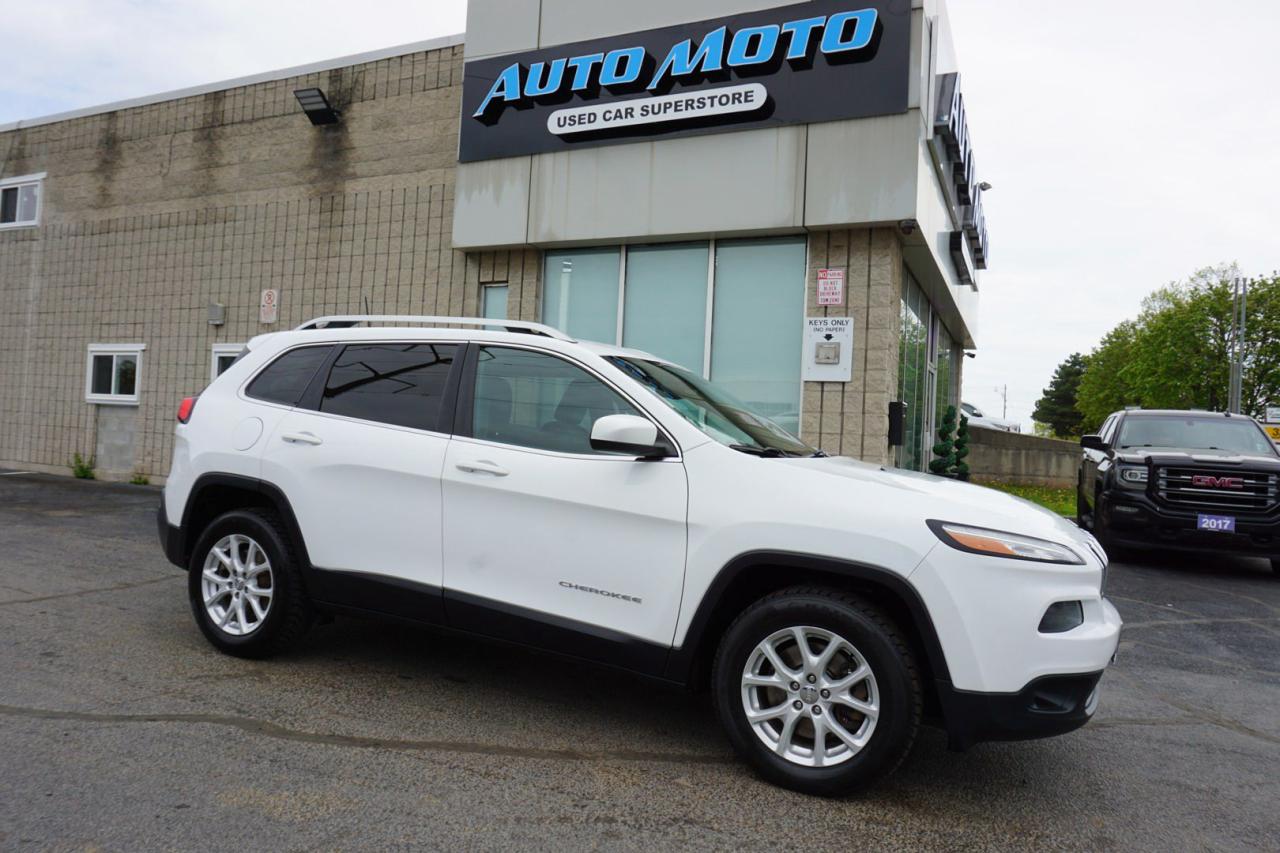Used 2017 Jeep Cherokee 3.2L V6 NORTH 4WD CERTIFIED *ACCIDENT FREE* CAMERA BLUETOOTH CRUISE ALLOYS for sale in Burlington, ON