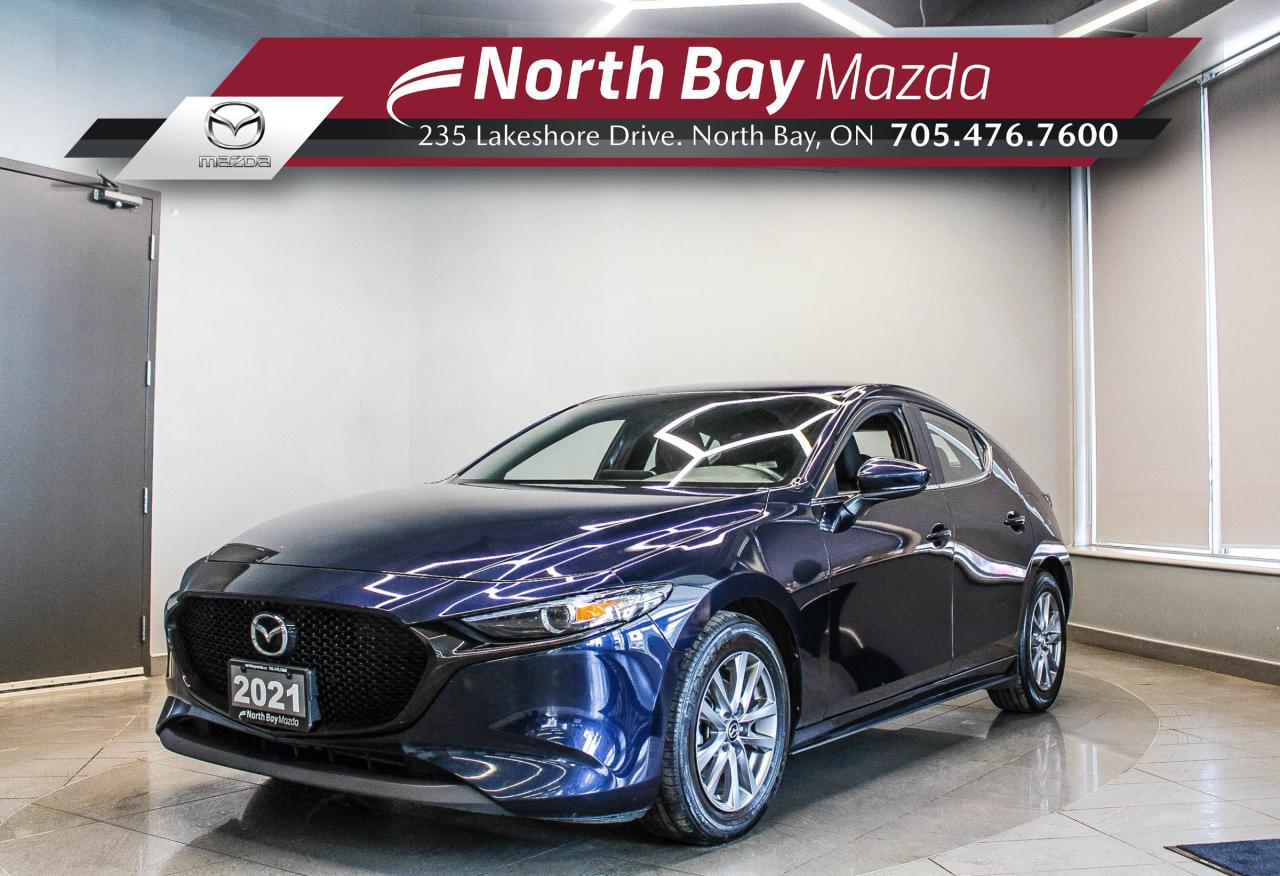 Used 2021 Mazda MAZDA3 GX LOW KMS - HEATED FRONT SEATS - CLEAN CARFAX! for sale in North Bay, ON