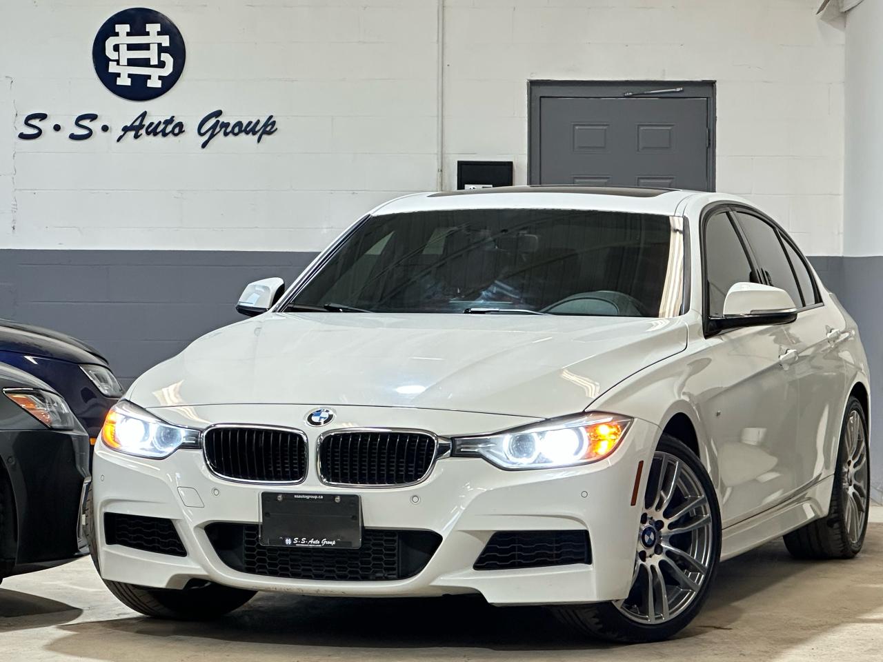 2014 BMW 3 Series M SPORT|NAV|BACKUP|RED INT.|HEATED SEATS|