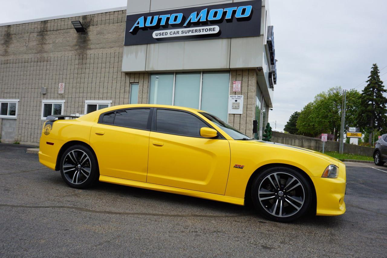 Used 2012 Dodge Charger SRT-8 HEMI 6.4L SUPERBEE CERTIFIED *SERVICE RECORDS* BLUETOOTH HEATED SEATS CRUISE ALLOYS for sale in Burlington, ON