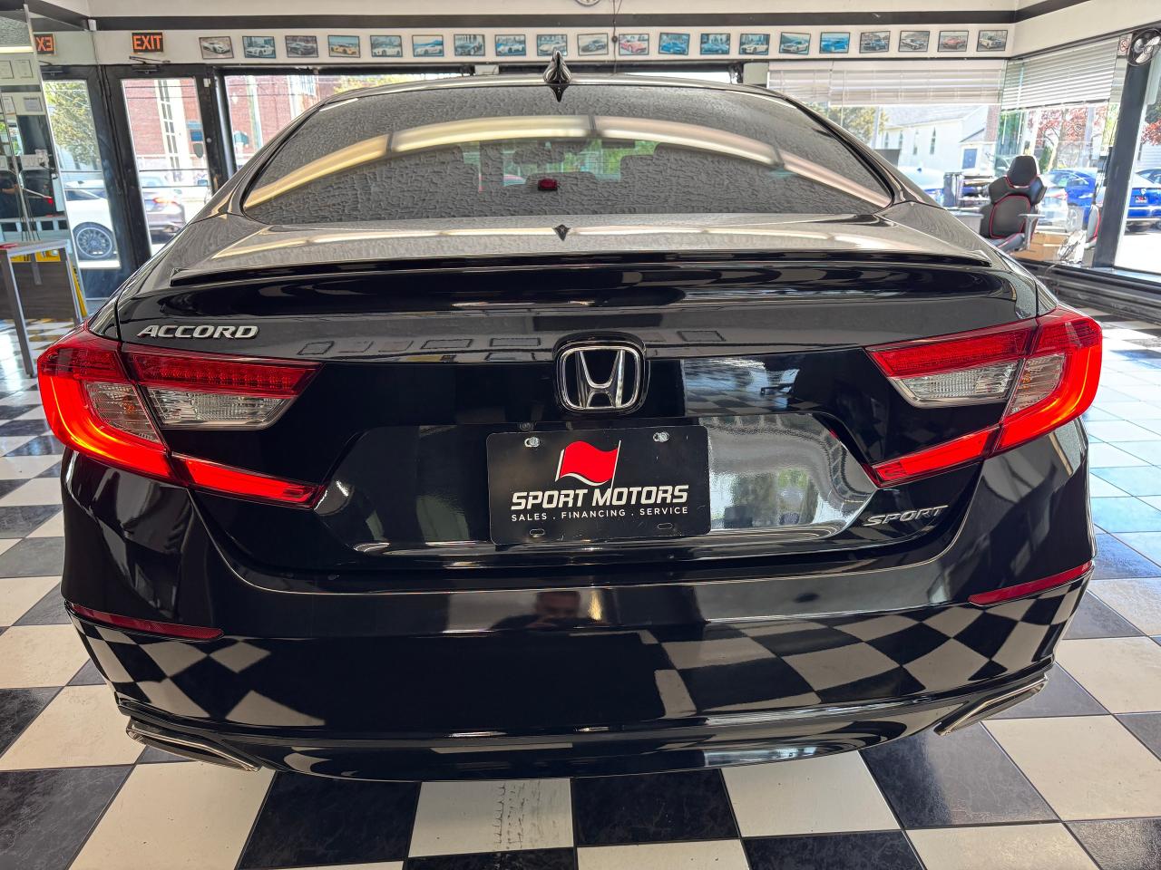 2018 Honda Accord Sport+New Tires+Brakes+Roof+LKA+ACCIDENT FREE Photo9
