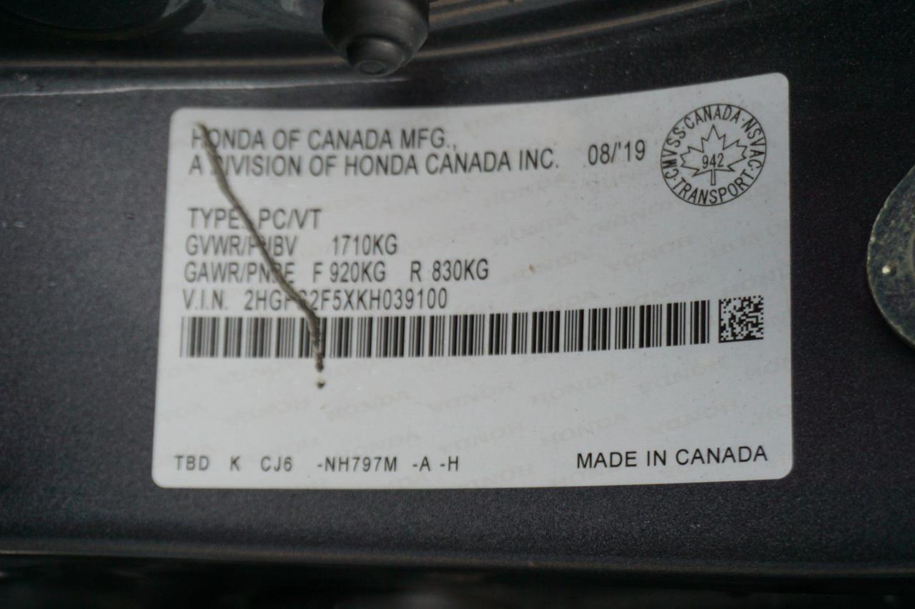 2019 Honda Civic LX CERTIFIED *SERVICE RECORDS* CAMERA BLUETOOTH HEATED SEATS CRUISE ALLOYS - Photo #32